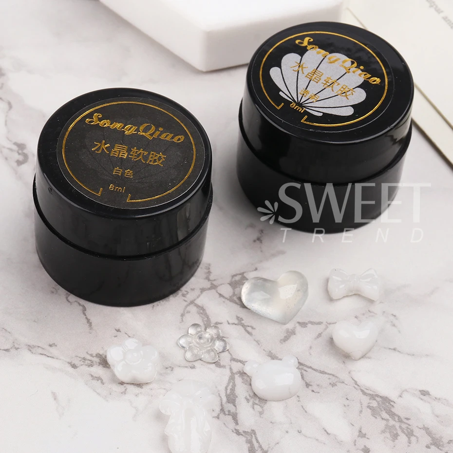 8 مللي الصلبة مسمار التصحيح هلام غائر لاصق سهل عصا وهمية نصائح السندات الأشعة فوق البنفسجية الغراء النمذجة تصميم مع انتهازي DIY بها بنفسك مانيكير الورنيش أداة