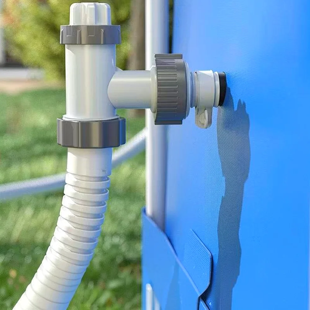 Universal Pool Hose Converter Adapter For For Intex Pump Systems 1 25 In To 1 5 In Connection Fitting Maintenance Supply