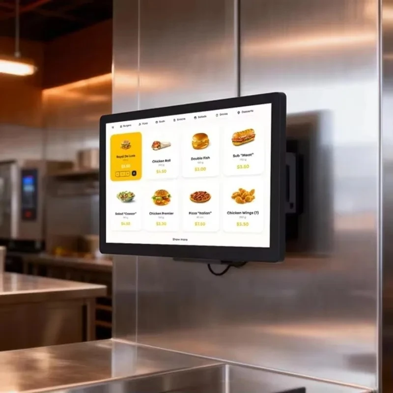 2026 OEM ODM Full Size 15 15.6 17 17.3 21.5 Inch All In One Touch Screen Point Of Sale System Windows Android POS Hardware