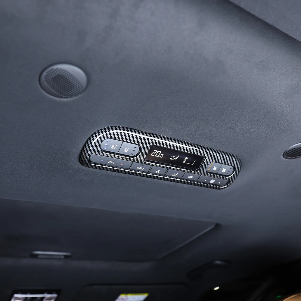 

Car Interior Accessory for Hyundai Palisade LX3 2026 LHD RHD Rear Air Conditioning Control Button Frame Cover Trim ABS Material