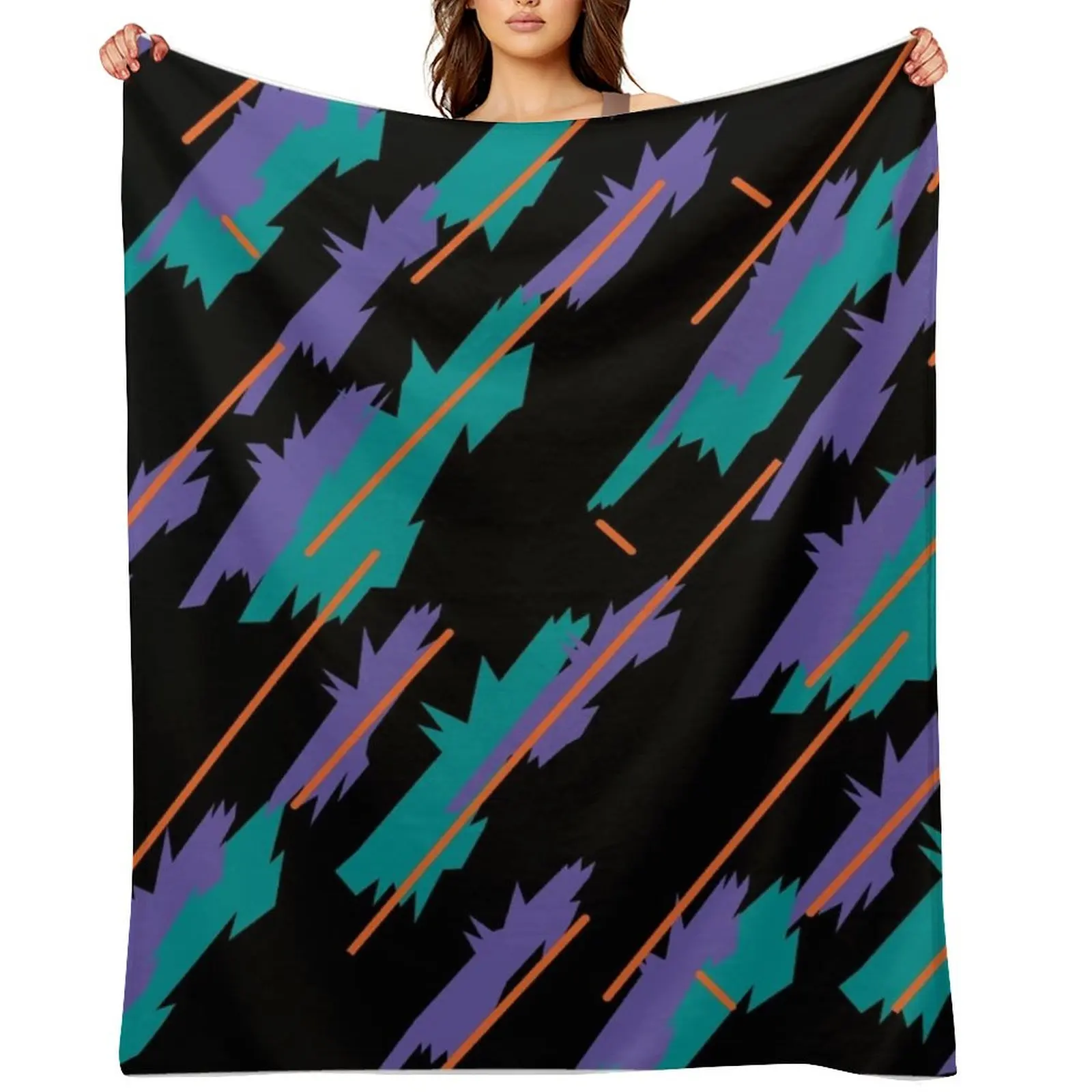 

HKS Tribute Livery Pattern Throw Blanket Fashion Sofas Thin Quilt Summer Beddings Blankets