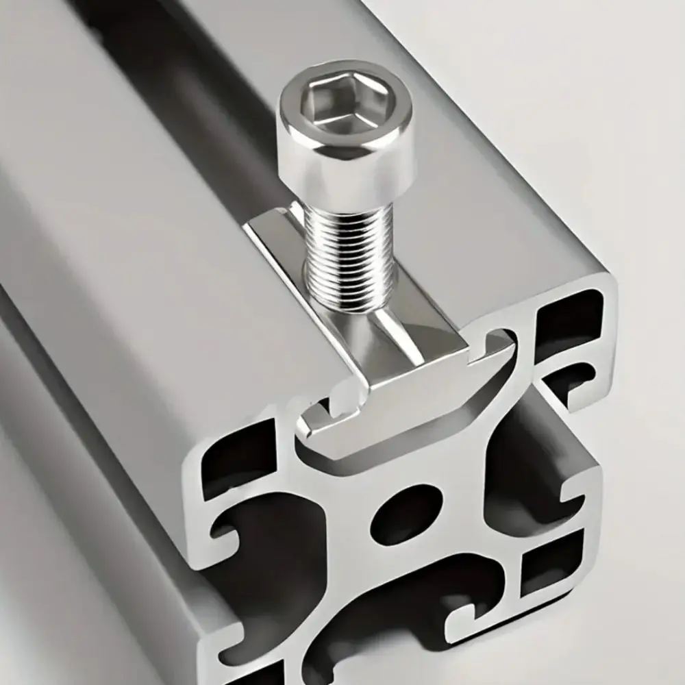 20pcs/bag Quality Stainless Steel European Standard Aluminum Profile Fasteners Stable Structure Cup Head Screws