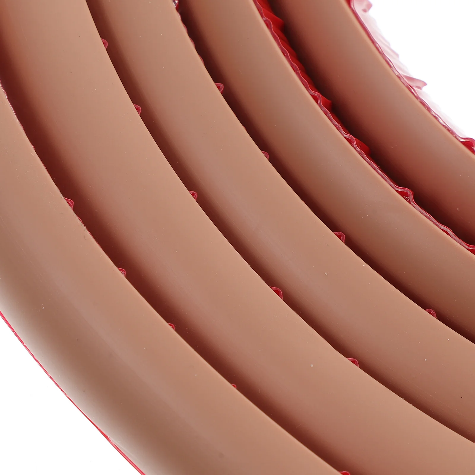 3 Meters Peel Stick Quarter Round Molding Trim Flexible Pvc Edge For Floors Stairs Corners Bathtub Wall Self Adhesive Bendable