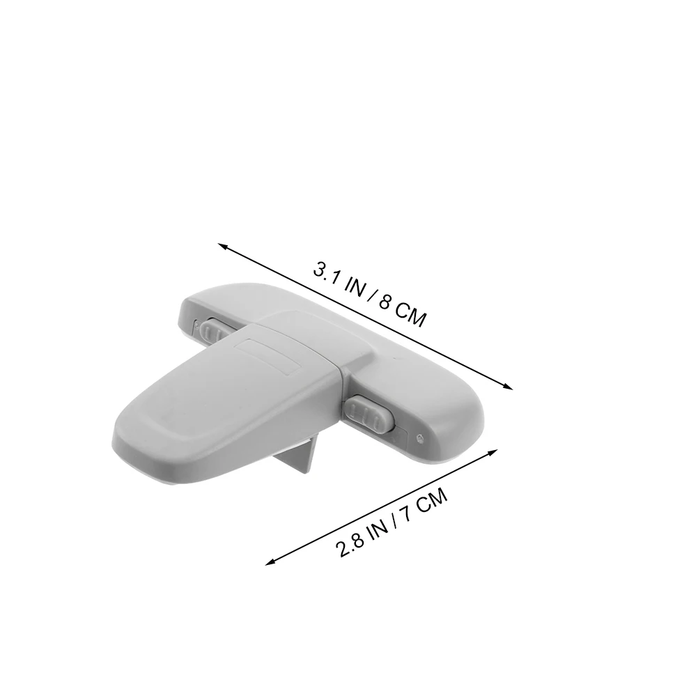 

2Pcs Child Proof Refrigerator Cabinet Door Lock Baby Safety Lock Freezer Latch Anti Pinch Protection Safety Latch for Kid