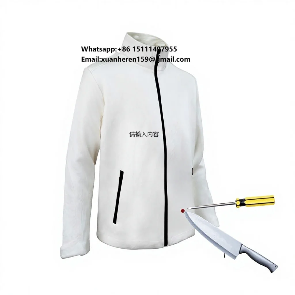 High-strength Wear-resistant Soft Flexible Puncture-resistant Jacket; Cut-resistant Stab-resistant Clothing; Protective