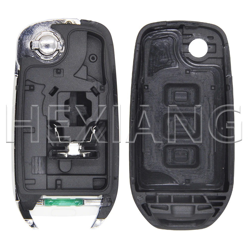 Funda con tapa para llave de coche HE, para Renault Kadjar Captur Sandero Stepway Megane Logan Clio Dacia Logan