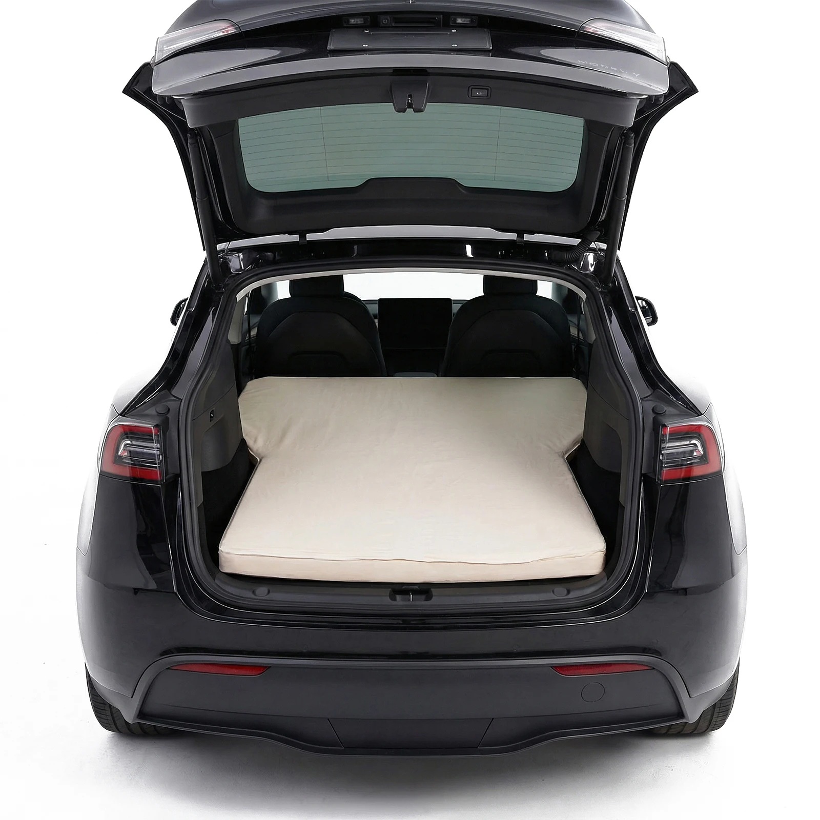 

Надувной матрас для кемпинга для Tesla Model Y с насосом, для заднего сиденья, грузоподъемность 440 фунтов, толщина 2,36 дюйма, для смены работы/дневного сна