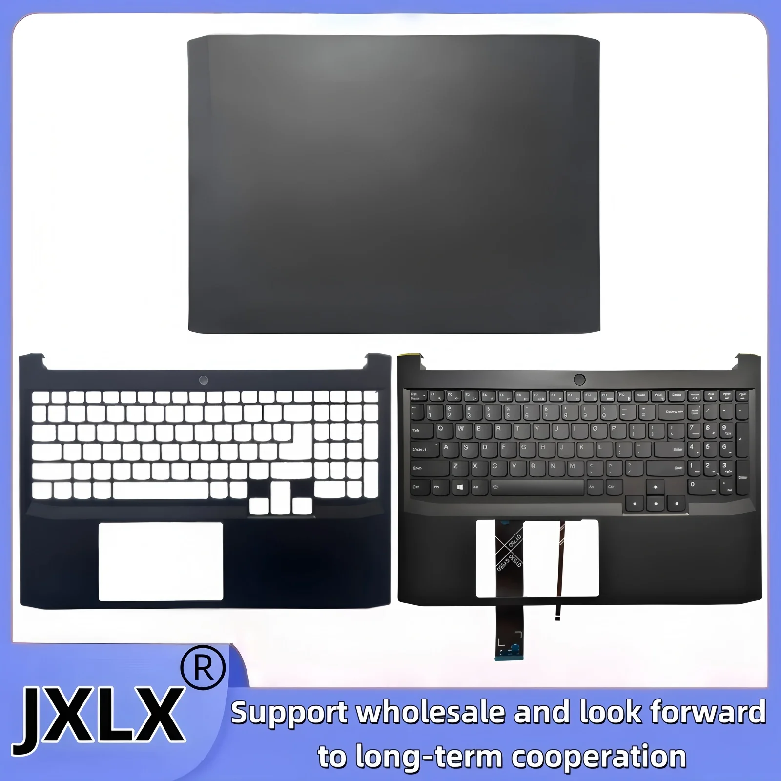 

Новый для JXLX ® Ideapad Gaming 3-15ACH6 3-15IHU6 Задняя крышка ЖК-дисплея для ноутбука, верхний чехол/подставка для рук/клавиатура с подсветкой в США/Великобритании/SP/RU