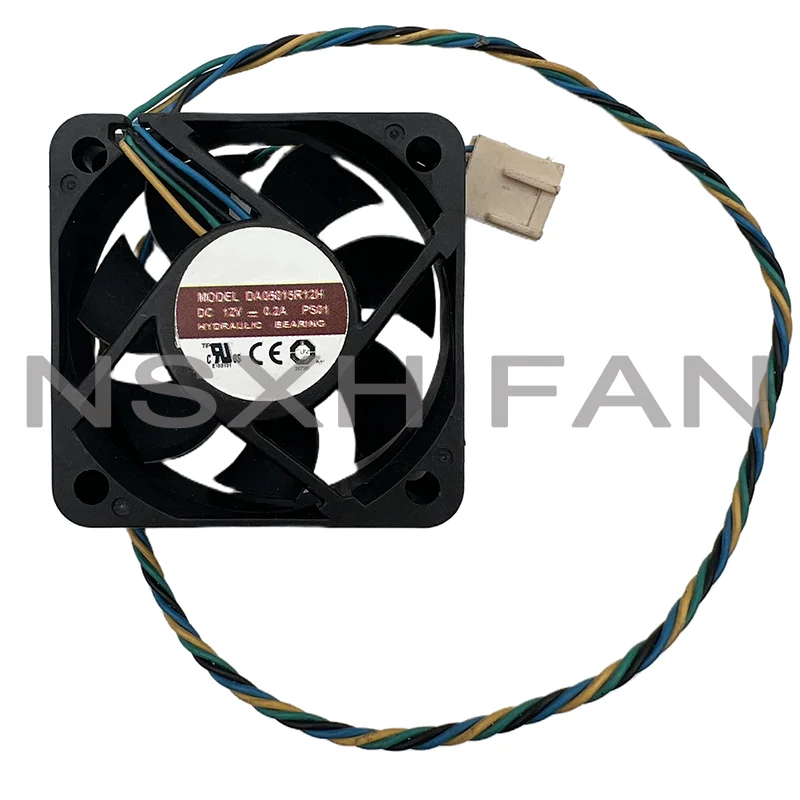 

Fan DA05015R12H 12V 0.2A 4-wire With PWM Temperature Control 5CM 5015 Silent Fan 50*50*15mm