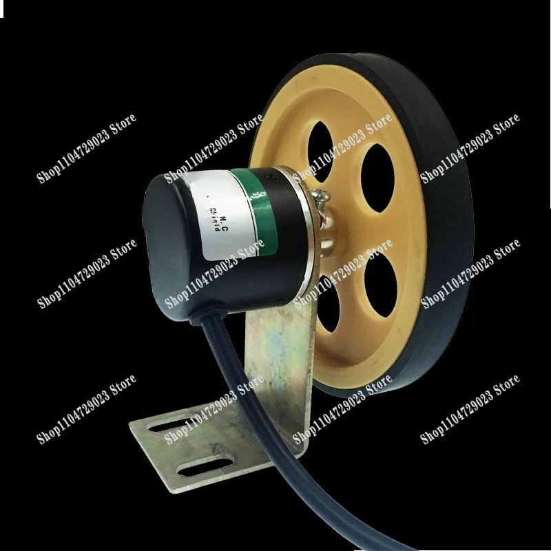 Factory direct rotary encoder, meter wheel, with wheels, bracket, encoder, encoder plus meter wheel, a set of brackets