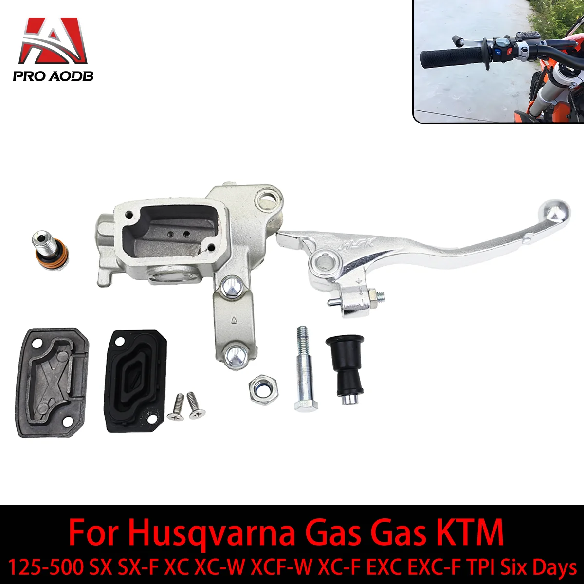 Motorcycle Hydraulic Brake Clutch Pump Master Cylinder For Husqvarna Gas Gas KTM 125-500 SX SX-F XC XC-W XCF-W XC-F EXC EXC-F