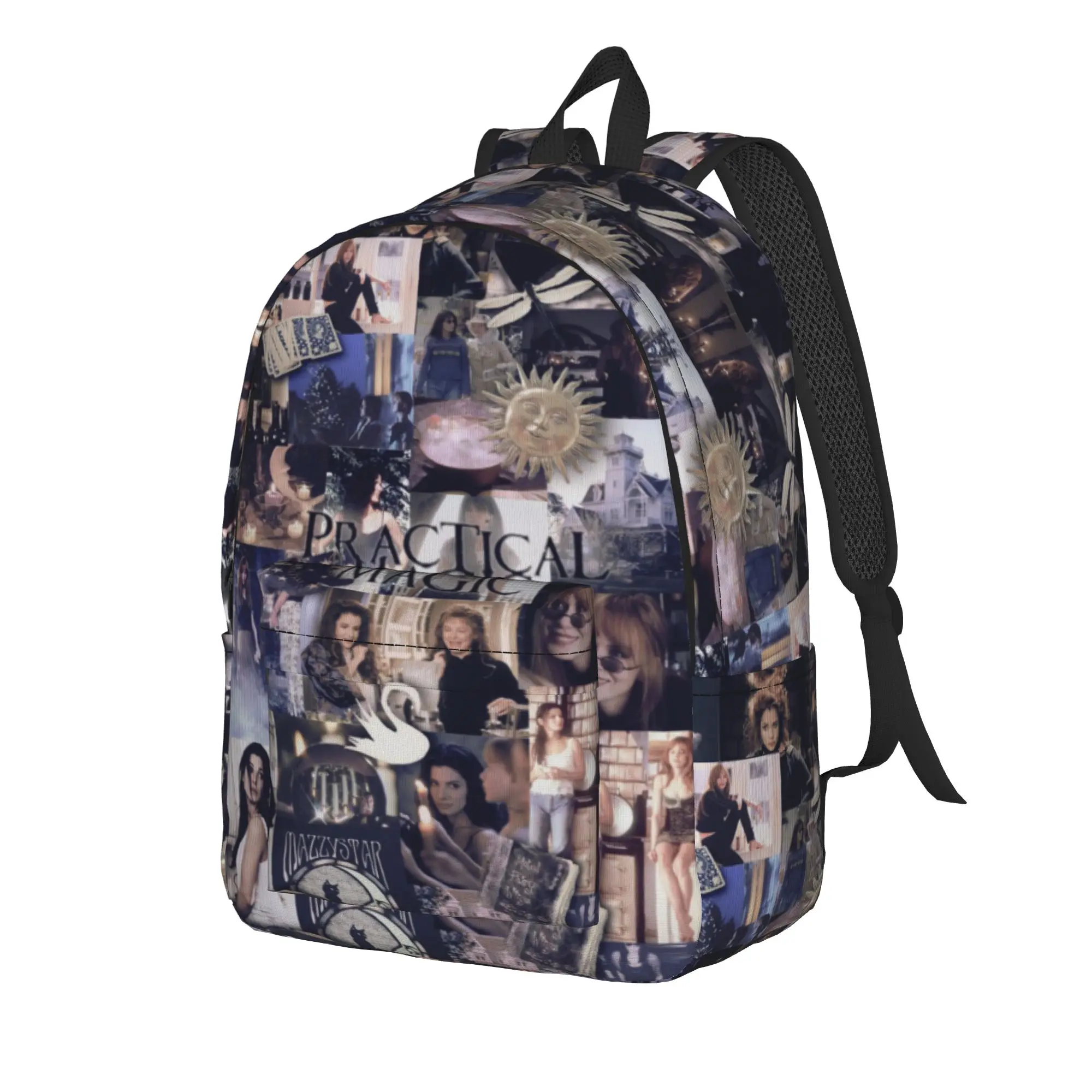 Practical Magic 2 Fashion Backpack Outdoor Student Work  Daypack for Men Women Laptop Computer Canvas Bags