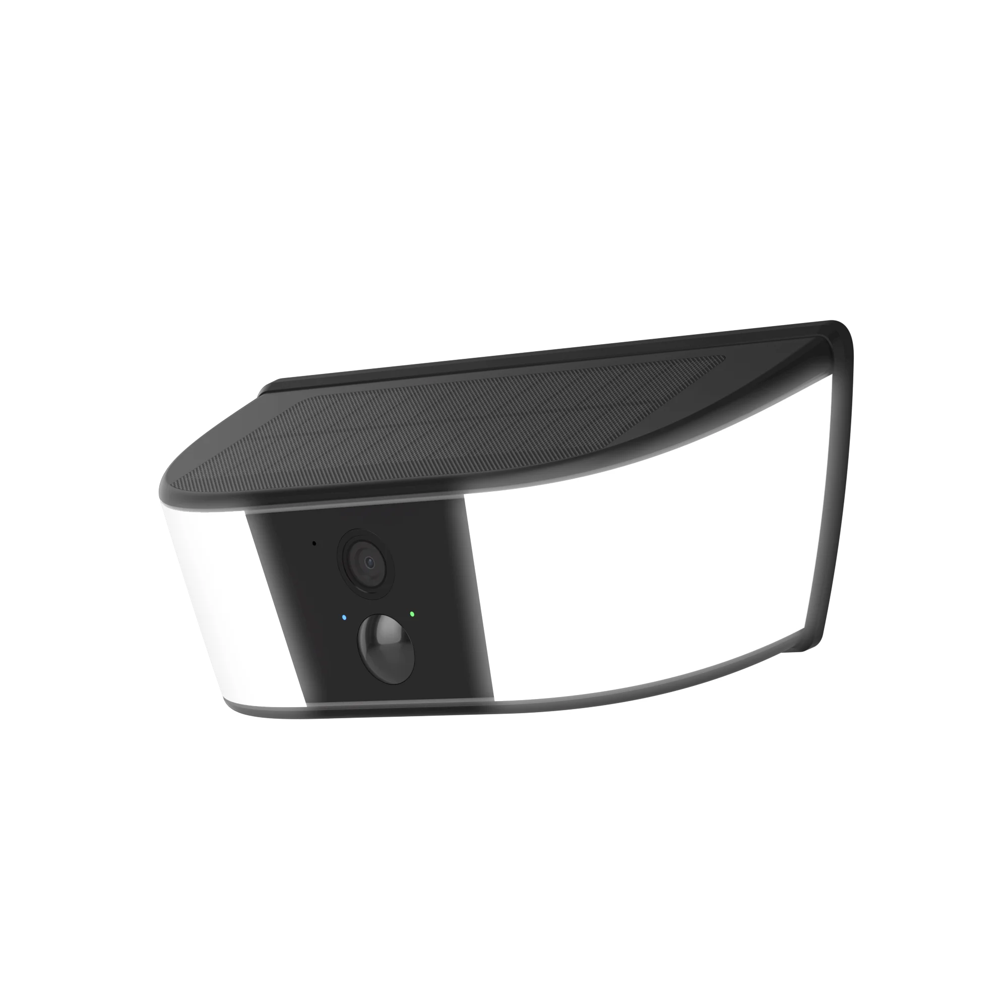2K Solar Camera Wandlamp Buitenbewakingscamera 5200mAh Batterij Camera Kleur Nachtzicht Lokale alarm Humanoïde detectie