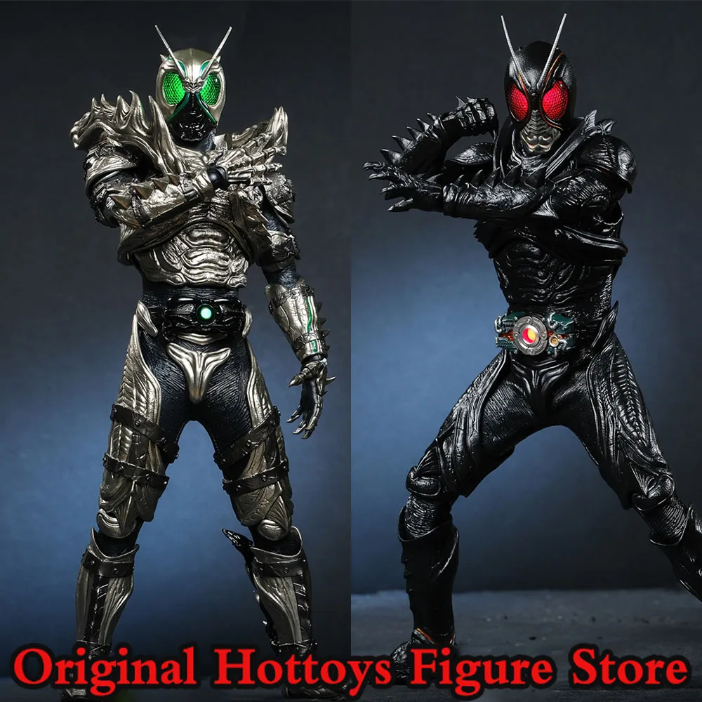 HOTTOYS HT TMS100/101 1/6 Soldier Kamen Rider Black Sun Shadow Moon Battle Locust Full Set 12-inch Action Figure Toys Collection