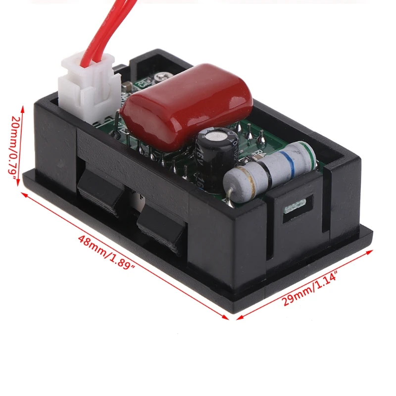 Y1UD 30 V-500 LED woltomierz cyfrowy miernik napięcia Tester monitora dla 110 220