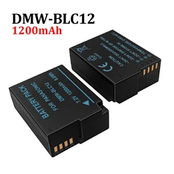 DMW-BLC12 DMW-BLC12E BLC12PP for Panasonic Lumix DMC-FZ2500,FZ200,FZ300,G85,G80,G6,G7,GH2,GX8,G95,G5 Fully decoded battery