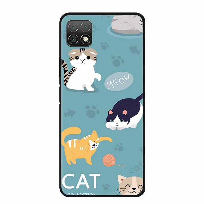 For Wiko T3 Case Lovely Soft TPU Silicone Cartoon Cat Back Covers for Wiko T3 T 3 Phone Case Coque Bumper Para Anime Fundas Cute