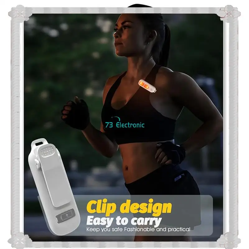 ضوء تحذير للسلامة الشخصية للتسليم لمدة 24 ساعة، ضوء ستروب وامض بثلاثة ألوان مع وظيفة الجري الليلي