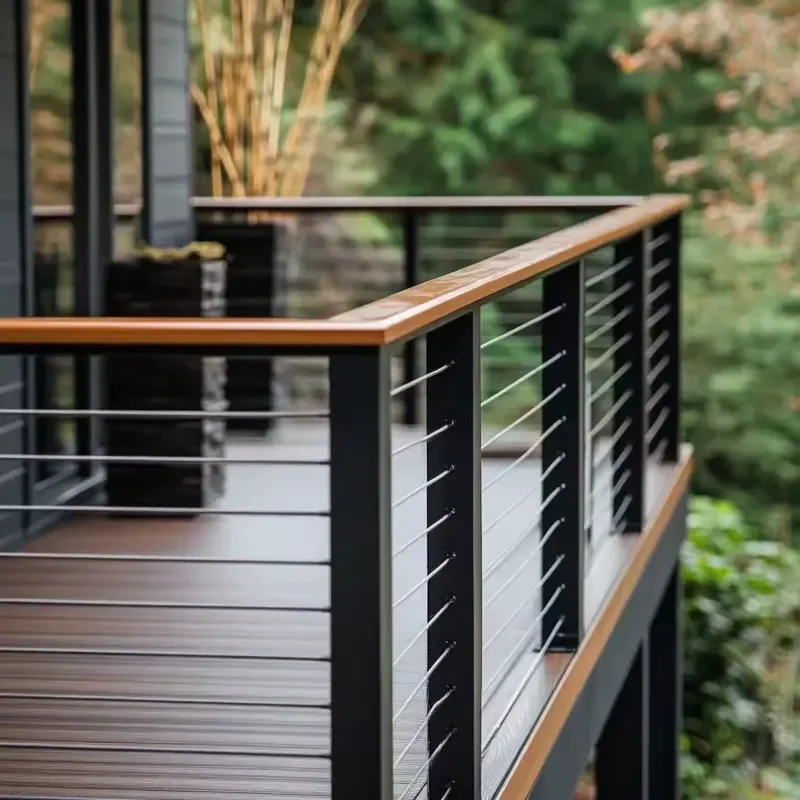 Factory Direct Railing System with Easy Installation for Commercial And Residential Projects