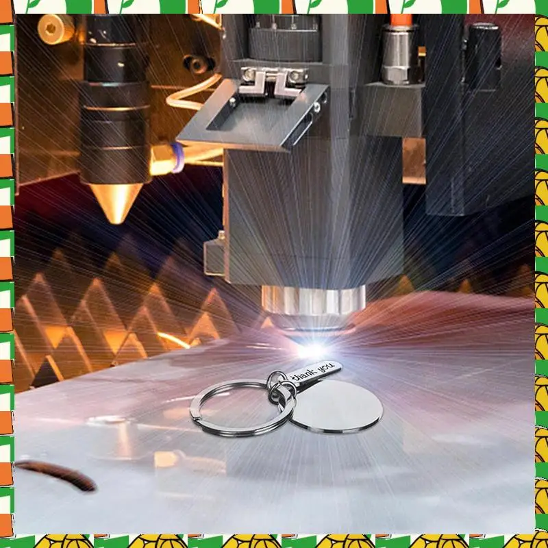 

Professional Tool 30 Pcs Engravable Metal Keychain Blanks Metal Stamping Blanks 30 Pcs Tags And 30 Pcs Packaging Bags Metal Stam