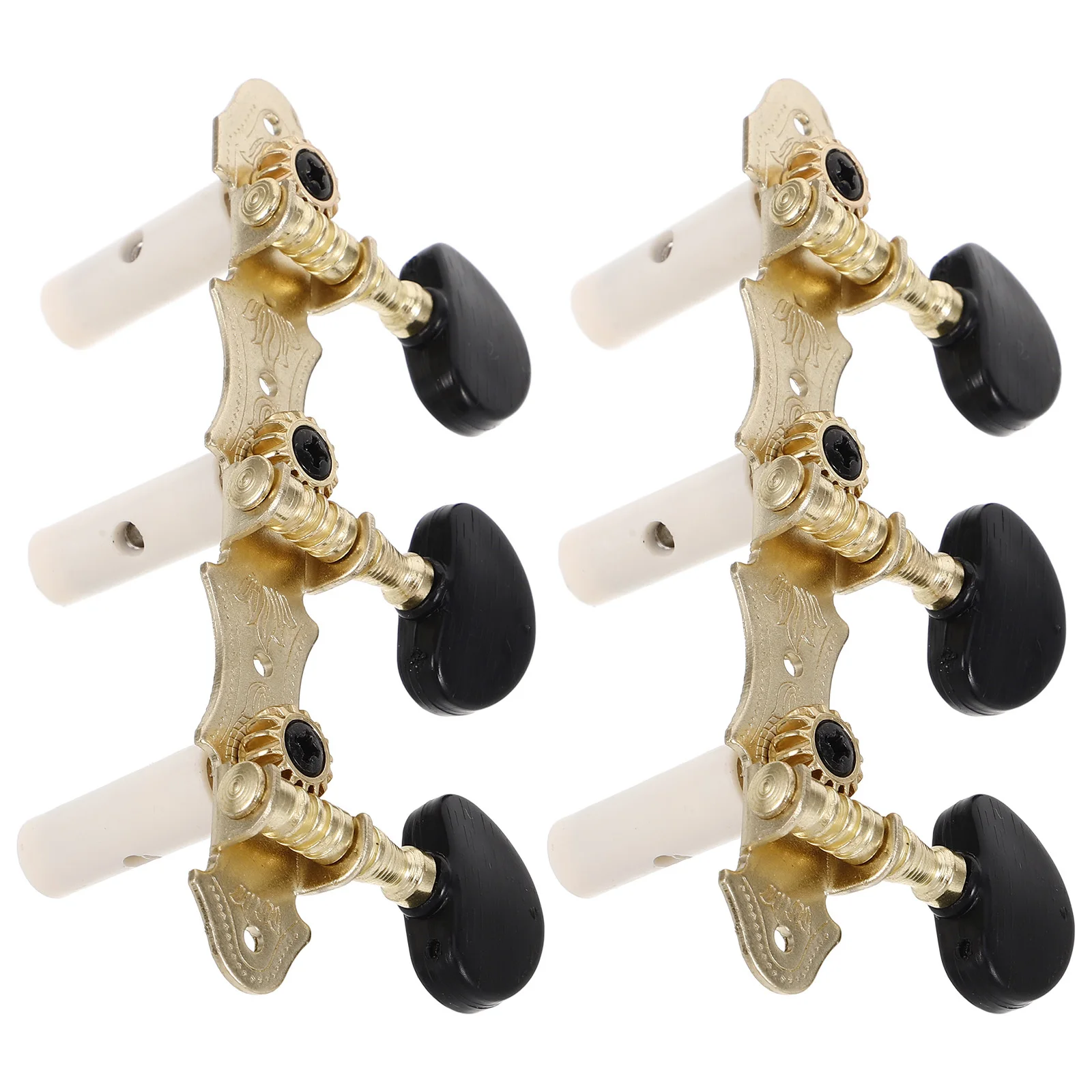 

1 set 1 Set Guitar Tuning Pegs Metal Locking Tuners For Acoustic Electric Classical Guitar Folk Bass Ukulele Replacement Parts