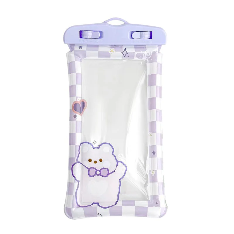 Cute Phone Waterproof Bag With Touch Screen For Swimming, Drifting, Photography, Sealing, Phone Case, Diving Case, Neck Hanging