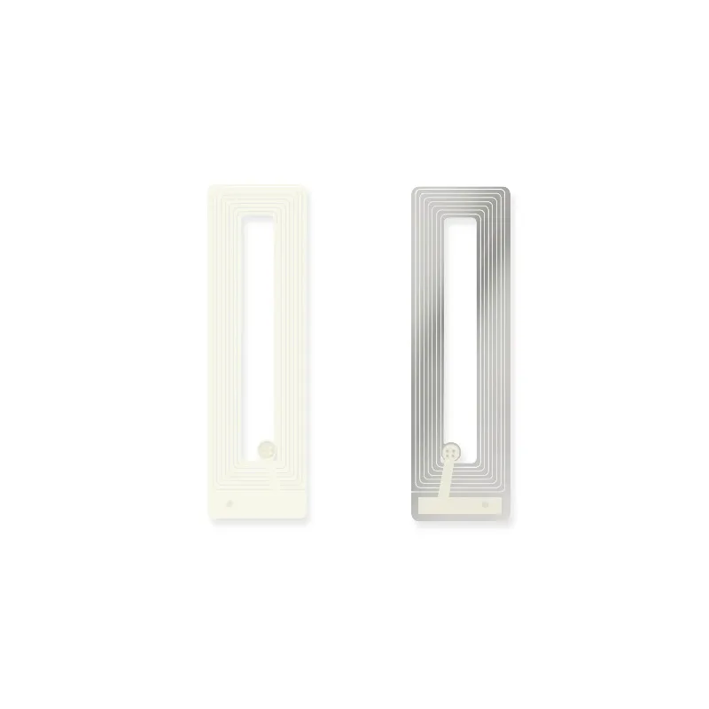Anti-theft Transparent RF Stickers Electronic Shelf Label Retail Shop 19x65mm Alarm Security Labels 8.2mhz Anti Theft Label