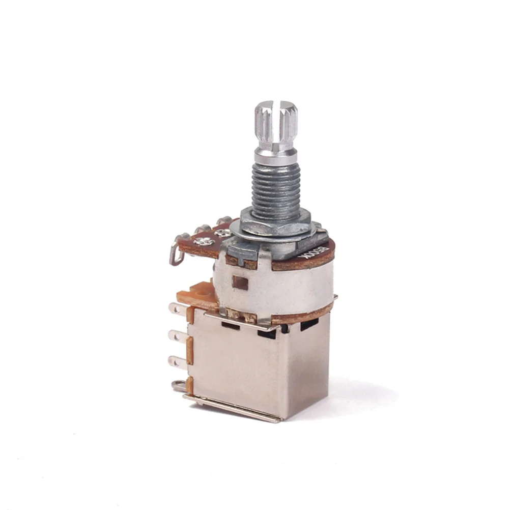 

B500k Push Pull Potentiometer Guitar Volume Tone Control Solid Sturdy Mini Shaft for Easy Installation Audio Potentiometers