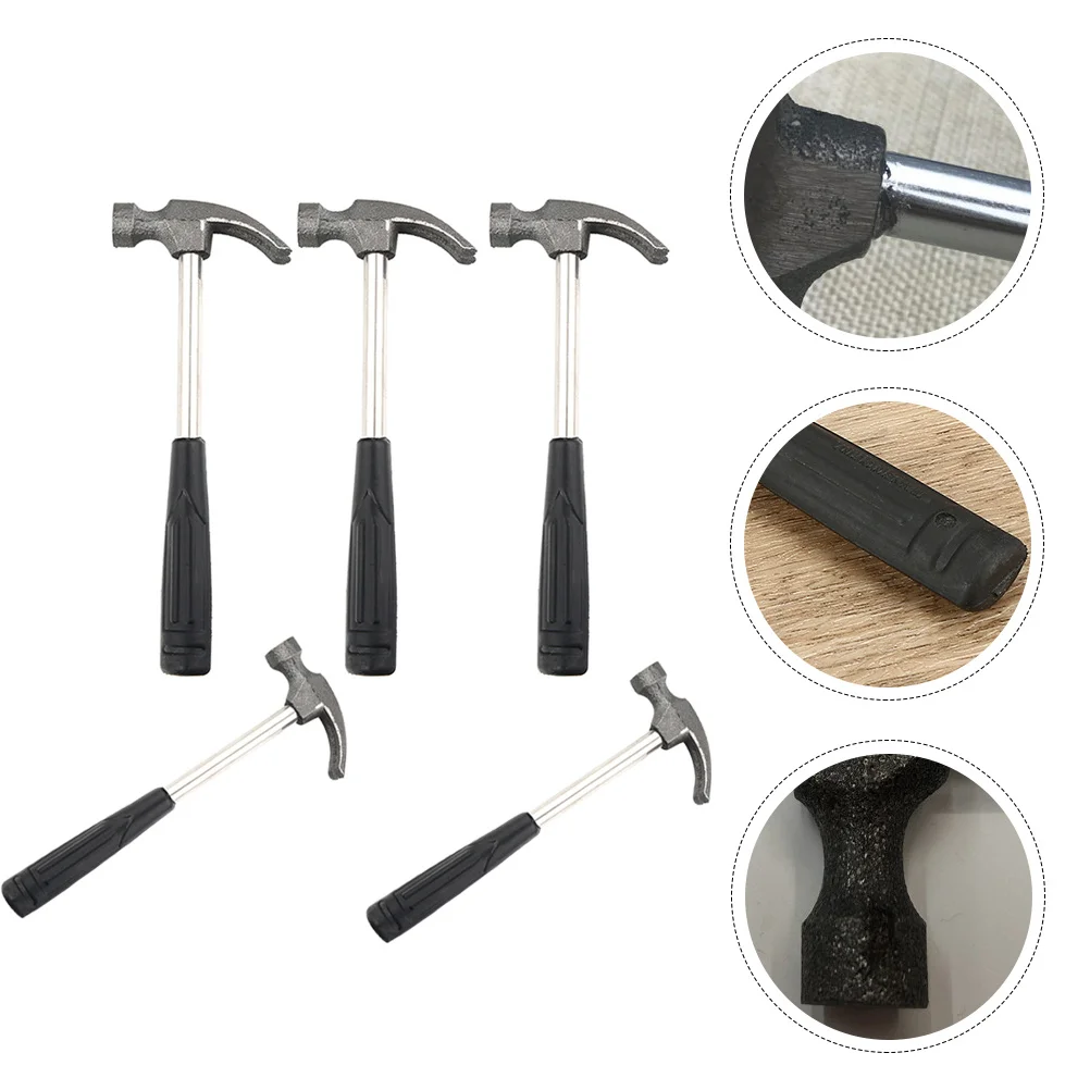 

5Pcs Mini Claw Hammer Small Lightweight Hammer Repair Installation Tool for Outdoor Camping Household Maintenance DIY