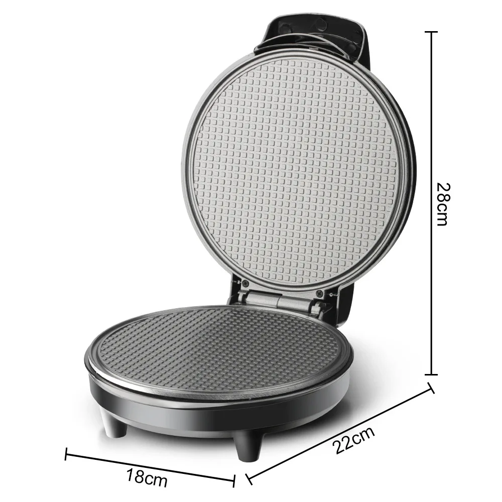 1200W Electric Crispy Egg Roll Maker Waffle Ice Cream Cone Machine Household Breakfast Egg Roll Sandwich Iron Crepe Baking Pan
