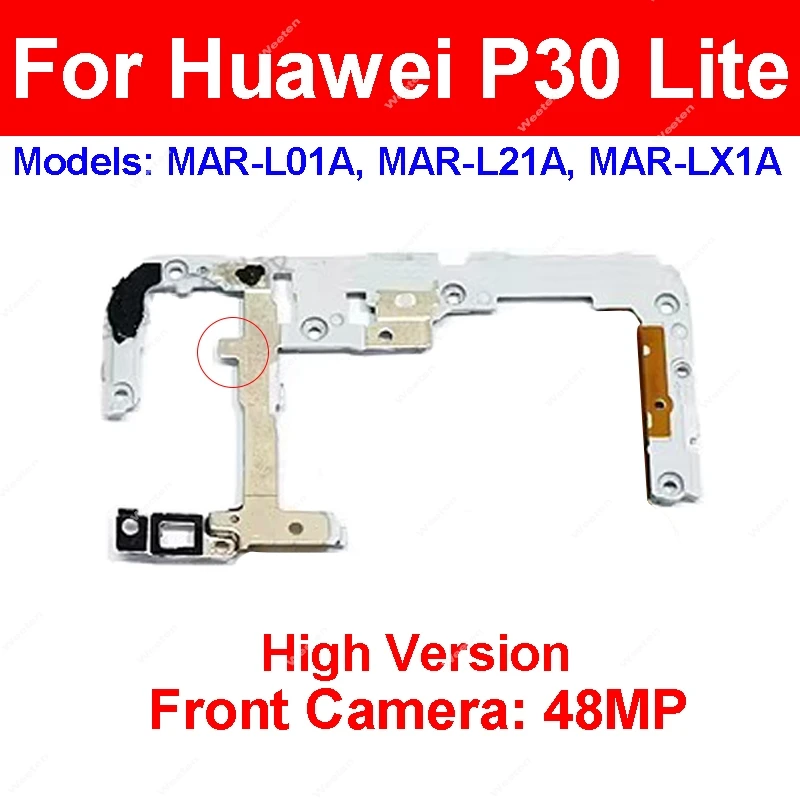 Cubierta de placa base para Huawei P30 Lite, MAR-LX1A, placa de marco de placa base, Cable flexible, pieza de repuesto