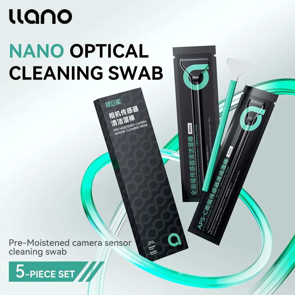 Hisopo de limpieza con sensor LLANO CMOS para cámaras DSLR/in espejo de fotograma completo y APS-C – Compatible con Sony Canon Nikon Fujifilm