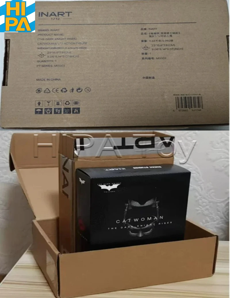 【In Stock】HIPA Store 100% Original INART The Dark Knight Rises Catwoman 1/12 Scale Premium Articulated Action Figure Model Toy