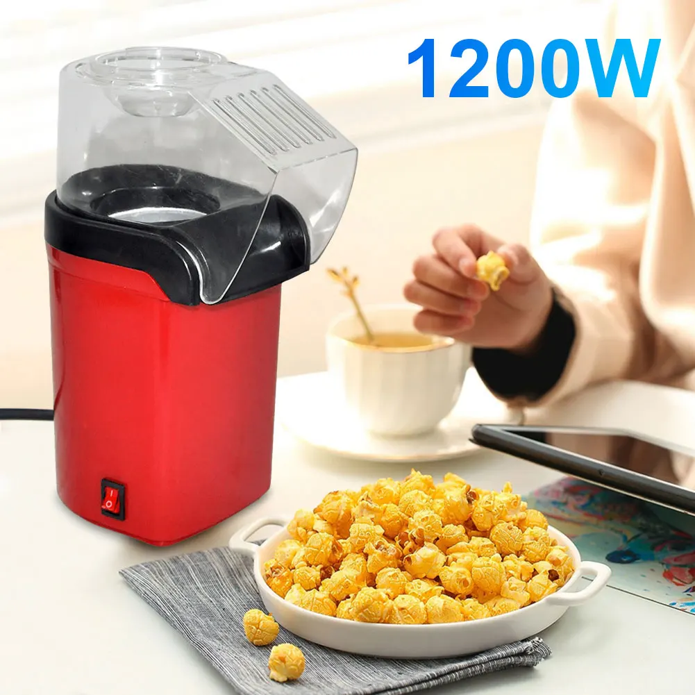 220V Popcorn Maker Mini Popcorn Maschine Elektrische Haushaltsgerät Maschine Vollautomatische Popcorn Maschine Für Home Küche