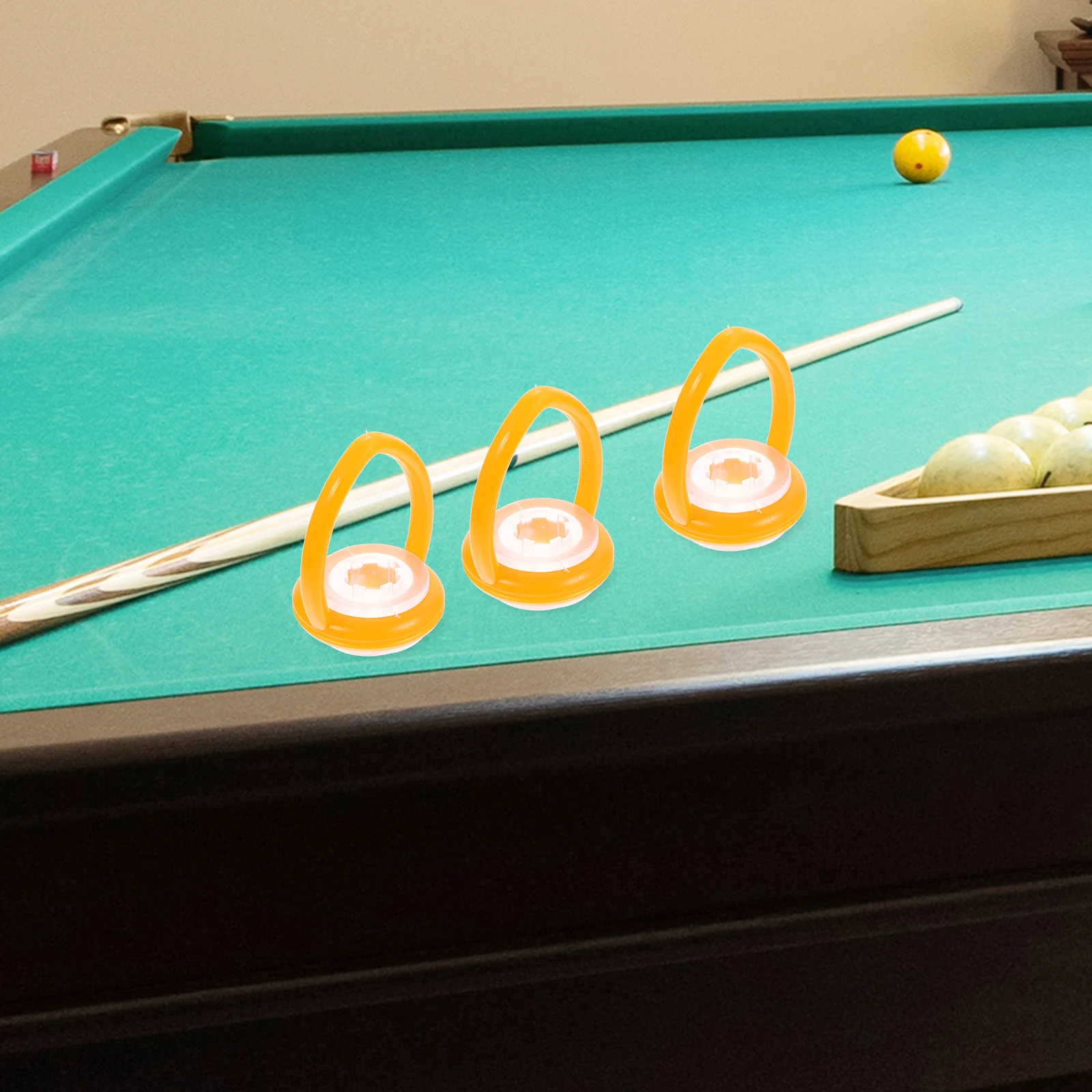 

10 Pcs Snooker Club Billiard Rod Hanger Accessory Pool Cue Storage Stick Holder for Table