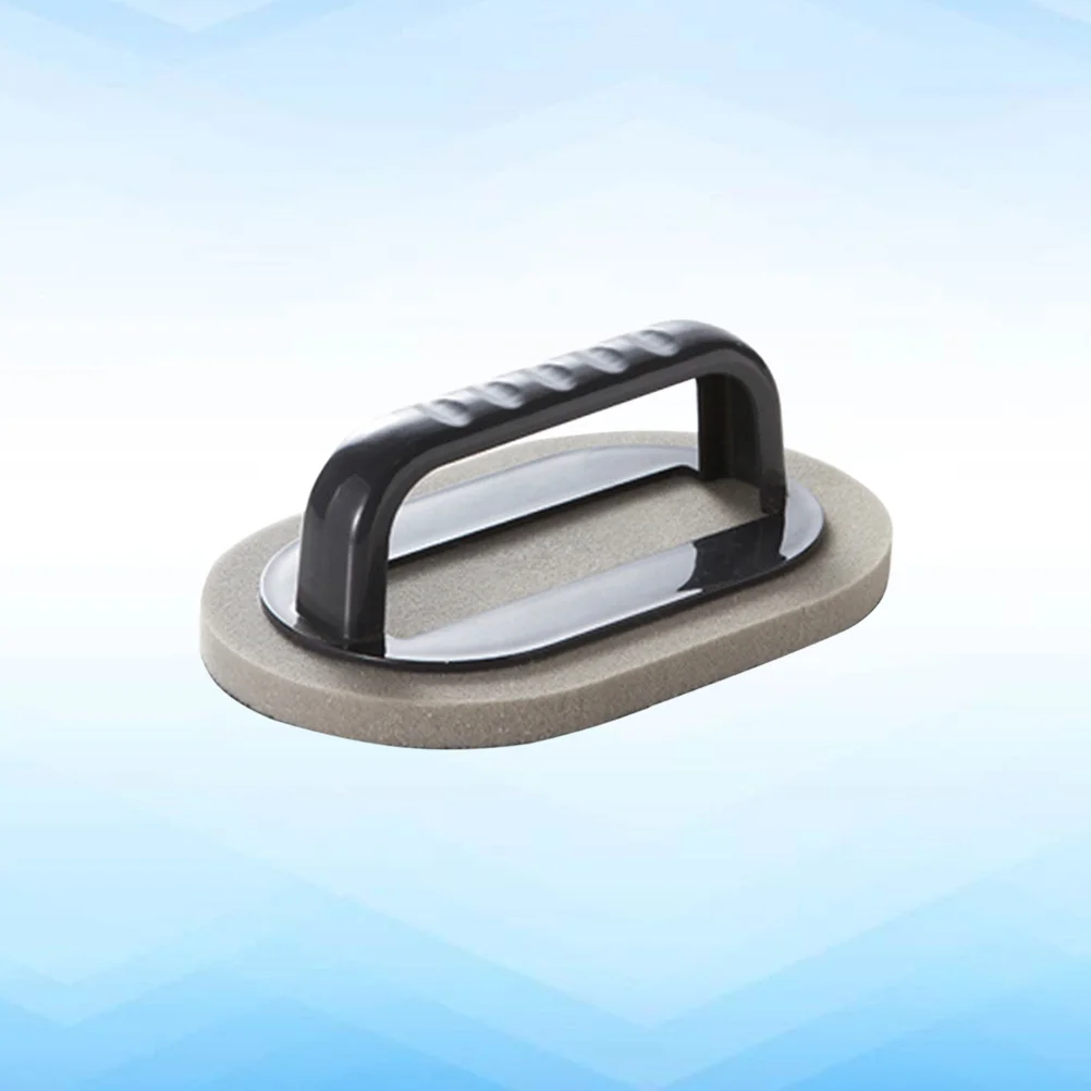 

2 In 1 Rust Eraser With Emery Surface Fine Sand Sponge For Kitchen Sink Bathtub Pan Scrub Brush Stainless Steel Clean