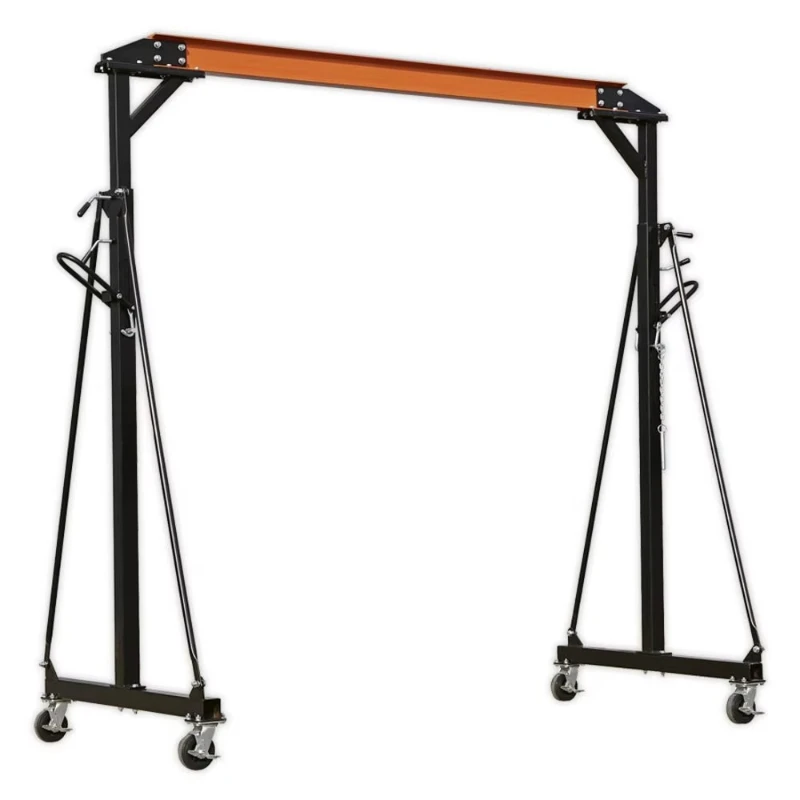 

500kg 1000kg 2000kg Adjustable Height Telescope Portable Gantry Crane Price for Sale
