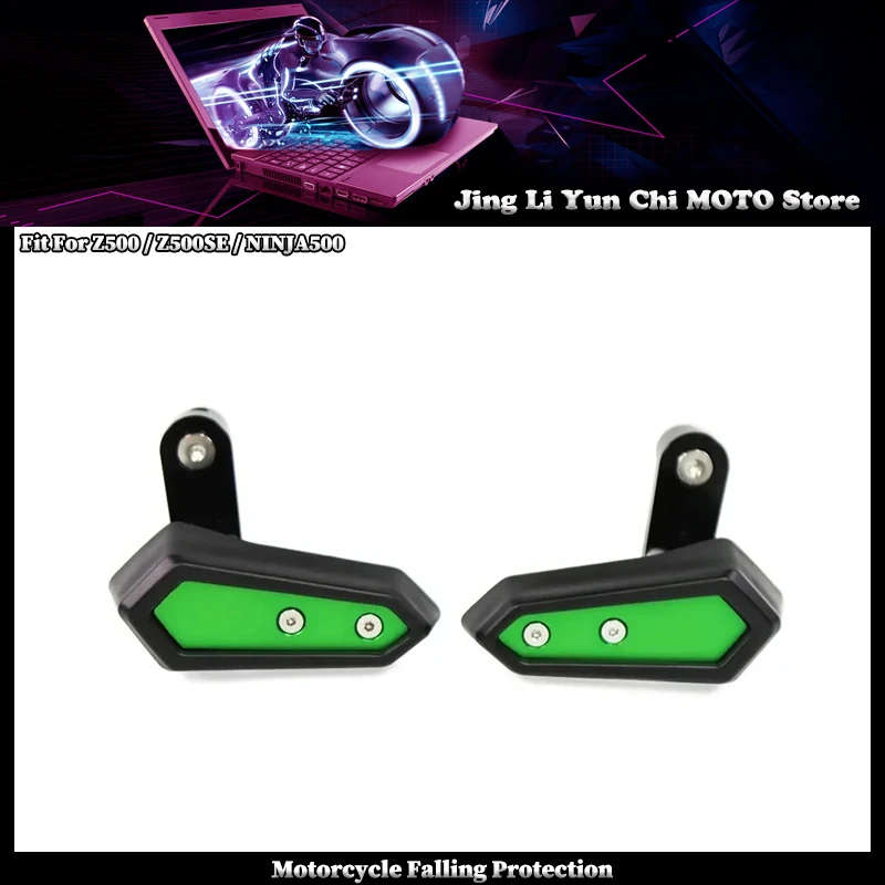 

Fit For KAWASAKI Ninja500 Z500SE Z500 NINJA 500 Motorcycle Slider Frame Slider Engine Protective Guard cover Falling Protection
