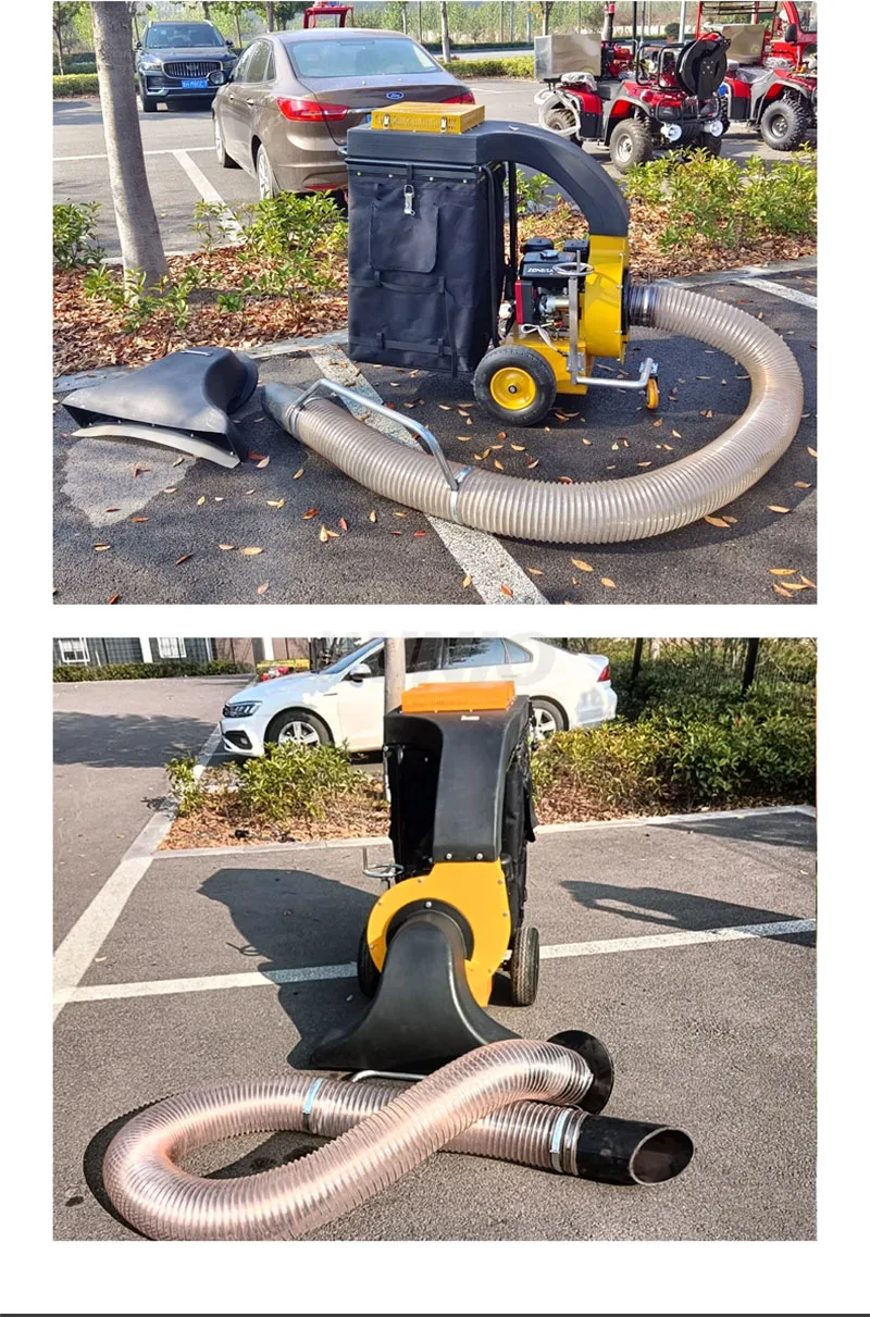 Leave Collector Battery Power Machine Heavy Duty Suction Pump Cleaning Leaves Leaf Blower