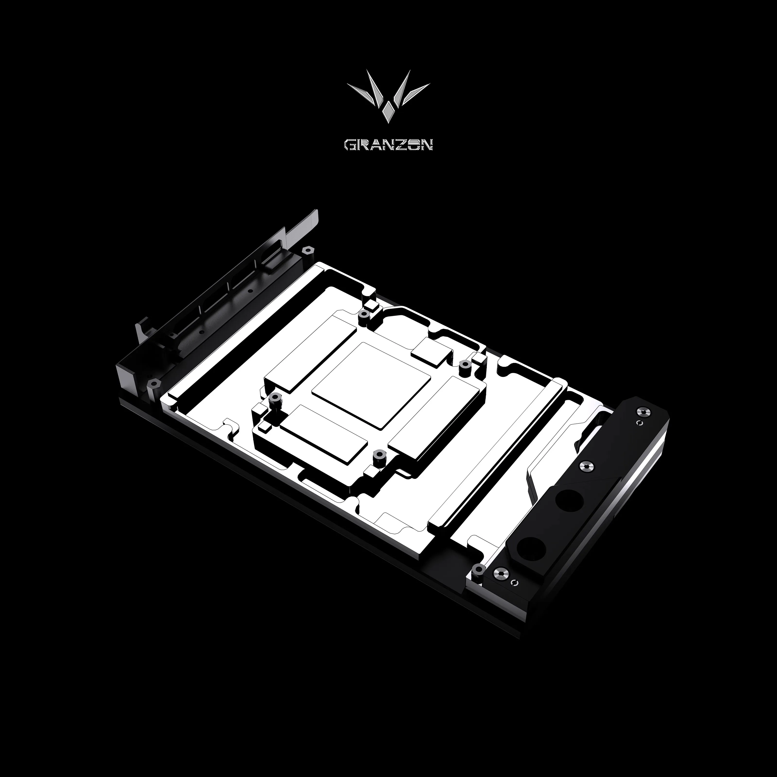 

Granzon GPU Water Block for Inno3D RTX 4090 ICHILL IceDragon Super Edition Video Card /Three-layer Structure Design GBN-ICH4090