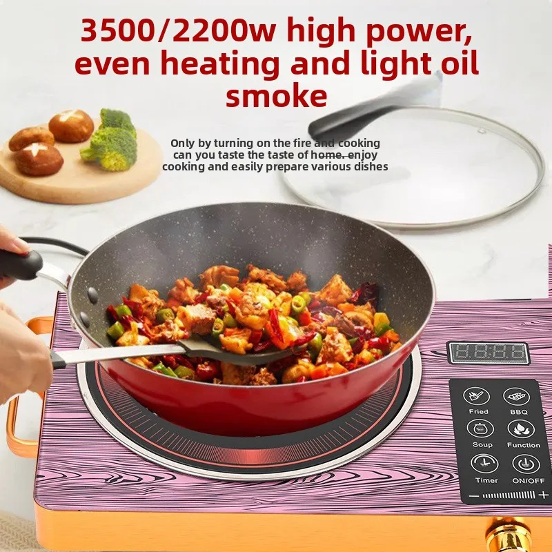 Electric Ceramic Stove 3500W Household Stir-fry Induction Cooker, Multi-functional High-power Energy-saving