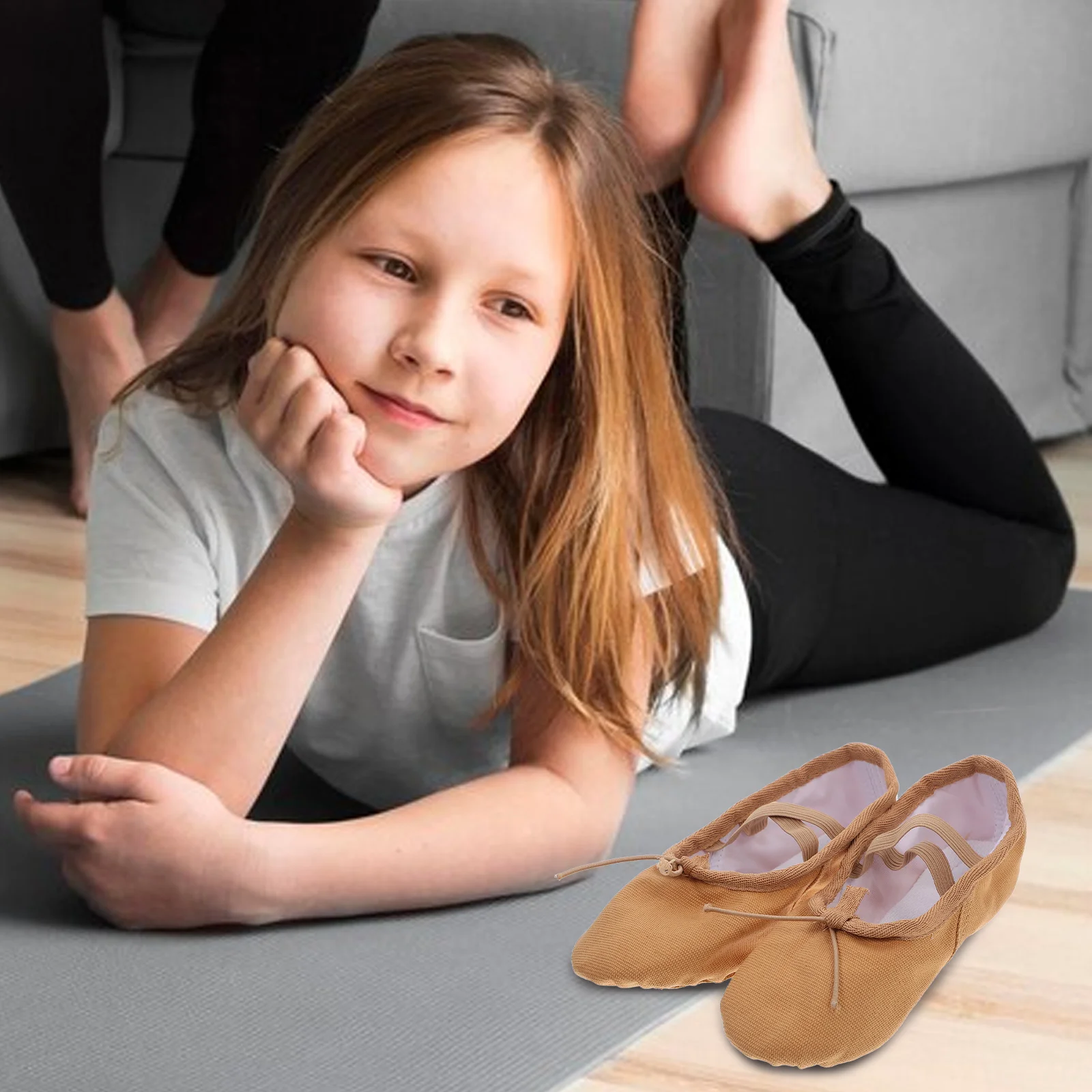 

for Shoes Comfortable Breathable Yoga Shoes Ballet Slipper Sole Ballet Slipper Lightweight AntiSlip