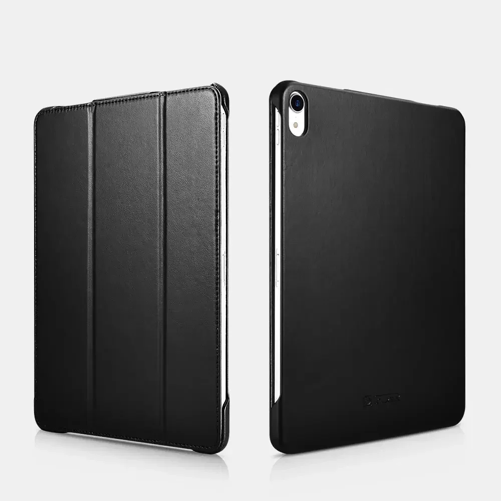 ICARER High Quality Microfiber Slim Series Folio Cover Case for iPad Pro 12.9 inch 2018