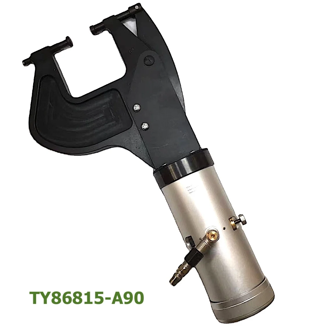TY86815-A90 Pneumatic High Force Industrial Alligator Yoke Rivet Squeezer for 6mm Aluminum Rivets | 10,900 Lbs Compression Force