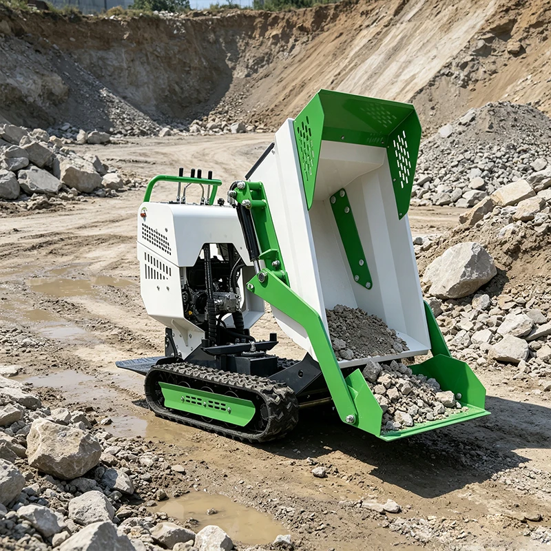 Small Dump Truck Compact Dumper Heavy Duty Dumper Concrete Transport Dumper Earth Moving Dumper Farm Transport Machine