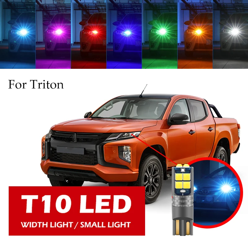 1ps T10 LED W5W For Mitsubishi Triton Side Door Light, Small Headlight, Car Boot, License Plate Light