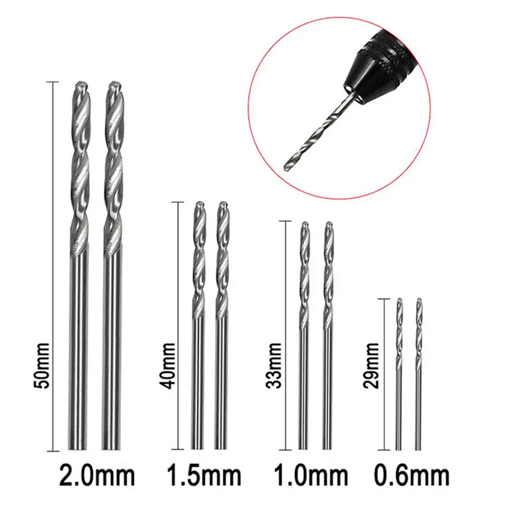 End Mill Engraving Bits Set CNC Router Bits Cutting Wood Metal Milling Cutter 1/8\