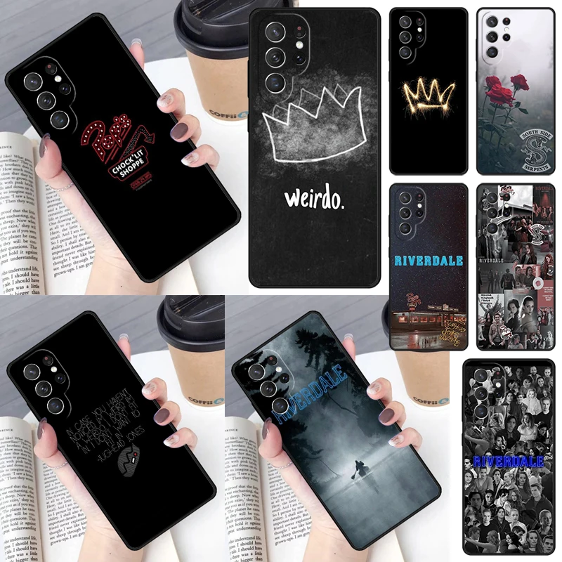 RIVERDALE JUGHEAD JONES WUZ HERE Cover For Samsung Galaxy S23 Ultra S22 S20 S21 FE S8 S9 S10 Plus Note 10 20 Ultra phone Case