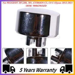 For PEUGEOT 207,208, 301, CITROEN C3, C4 C-Elysee 2012-2021 Handbrake button Silver 98062963ZD