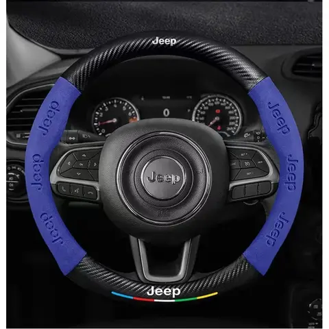 10 best sales steering wheel cover carbon fiber - №10